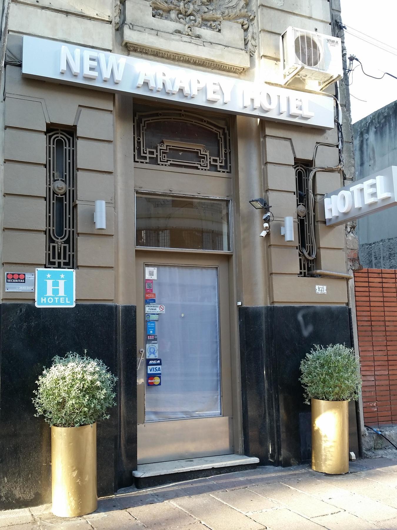 New Arapey Hotel Montevideo Esterno foto